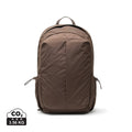Zaino port PC 15,6" KENTO URBAN in nylon riciclato RCS marrone - personalizzabile con logo