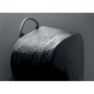 Zaino porta computer 300D RPET Nero - personalizzabile con logo