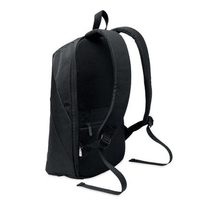 Zaino porta laptop 15 pollici Nero - personalizzabile con logo