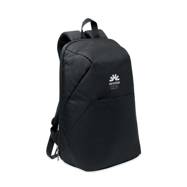 Zaino porta laptop 15 pollici Nero - personalizzabile con logo