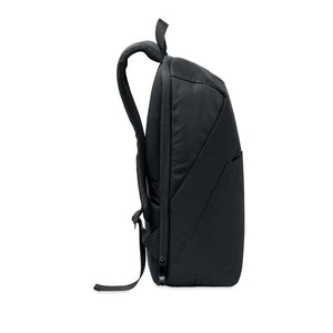 Zaino porta laptop 15 pollici Nero - personalizzabile con logo