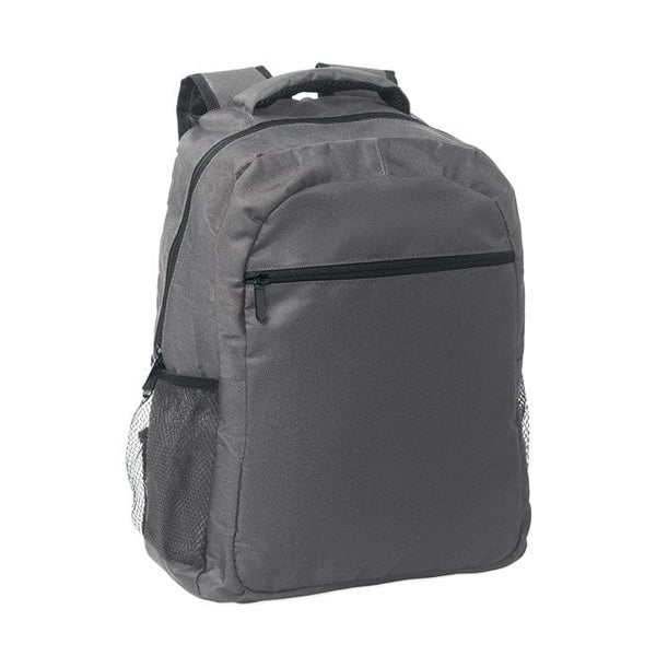 Zaino porta laptop da 15 grigio - personalizzabile con logo