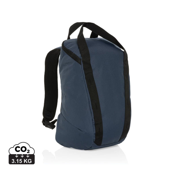 Zaino porta PC 14" Sienna AWARE™ RPET blu navy - personalizzabile con logo
