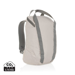 Zaino porta PC 14" Sienna AWARE™ RPET grigio - personalizzabile con logo