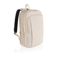 Zaino porta PC 15,6" espandibile Flexpack in rPET Aware™ beige - personalizzabile con logo