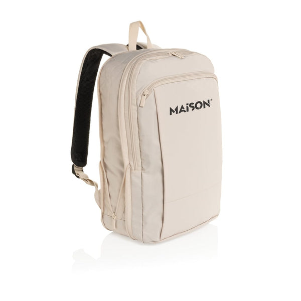 Zaino porta PC 15,6" espandibile Flexpack in rPET Aware™ - personalizzabile con logo