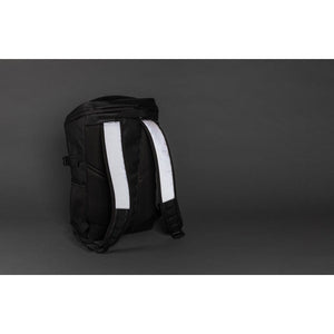 Zaino porta PC 15.6" in PU alta visibilità easy access nero - personalizzabile con logo