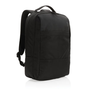 Zaino porta PC 15,6" rPET Swiss Peak AWARE™ nero - personalizzabile con logo