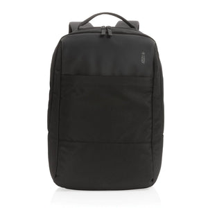 Zaino porta PC 15,6" rPET Swiss Peak AWARE™ nero - personalizzabile con logo