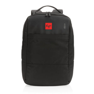 Zaino porta PC 15,6" rPET Swiss Peak AWARE™ nero - personalizzabile con logo