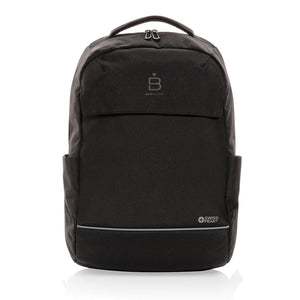 Zaino porta PC 15,6" Swiss Peak Brooke AWARE™ RPET nero - personalizzabile con logo