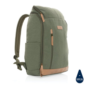 Zaino porta PC 15" in rcanvas 16 once Impact AWARE™ verde - personalizzabile con logo