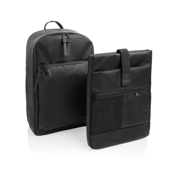 Zaino porta PC 16" Everyday Swiss Peak OSLO RCS nero - personalizzabile con logo