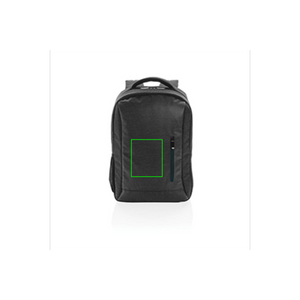 Zaino porta PC 900D senza PVC nero - personalizzabile con logo