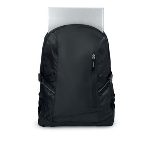 Zaino porta PC da 15" Nero - personalizzabile con logo