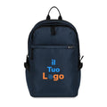 Zaino porta PC da 15" Renew in rPET AWARE™ blu navy - personalizzabile con logo