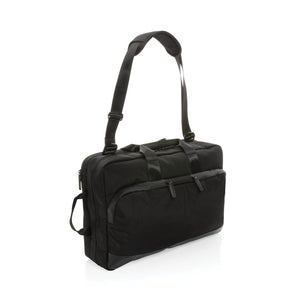 Borsa - Zaino porta PC executive 2 in 1 Swiss Peak Aware™ nero - personalizzabile con logo