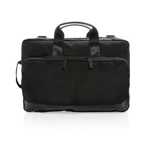 Borsa - Zaino porta PC executive 2 in 1 Swiss Peak Aware™ nero - personalizzabile con logo