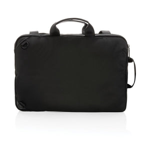 Borsa - Zaino porta PC executive 2 in 1 Swiss Peak Aware™ nero - personalizzabile con logo