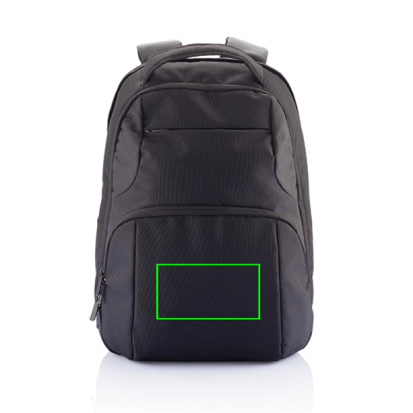 Zaino porta PC universale senza PVC nero - personalizzabile con logo