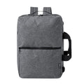 Zaino Portadocumenti Makarzur grigio - personalizzabile con logo