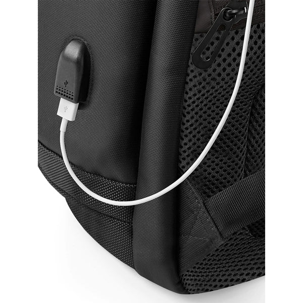 Zaino Pro-Tech Charge nero - personalizzabile con logo