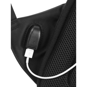Zaino Project Charge Security nero - personalizzabile con logo