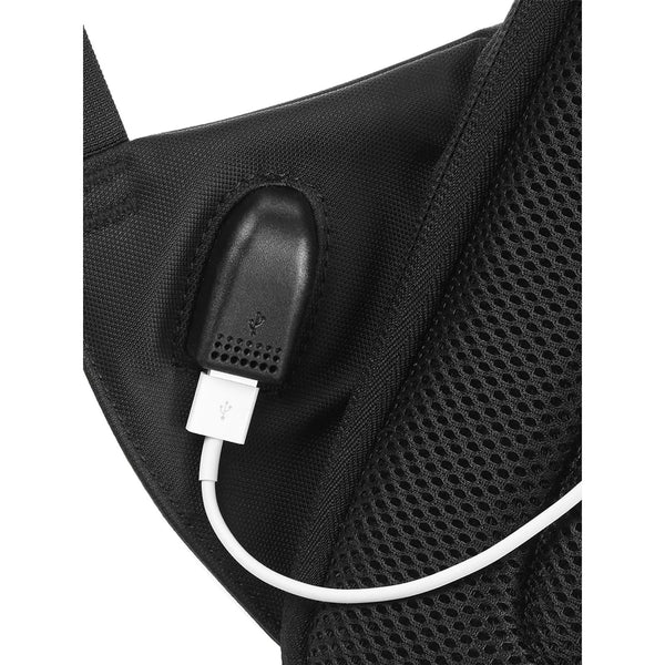 Zaino Project Charge Security nero - personalizzabile con logo