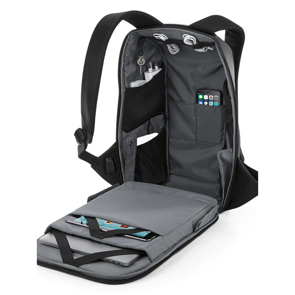 Zaino Project Charge Security nero - personalizzabile con logo
