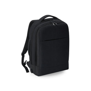 Zaino Q-Tech Charge Convertible nero - personalizzabile con logo