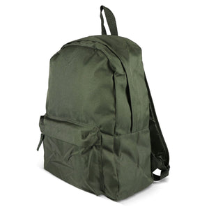 Zaino R-PET 20L verde - personalizzabile con logo