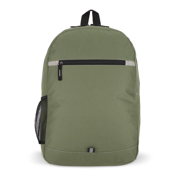 Zaino R-PET 600D Nevada 18L Verde - personalizzabile con logo