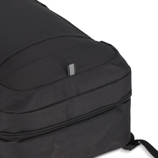 Zaino R-PET 600D per la notte 22L Nero - personalizzabile con logo