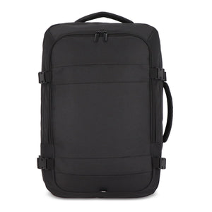 Zaino R-PET 600D per la notte 22L Nero - personalizzabile con logo