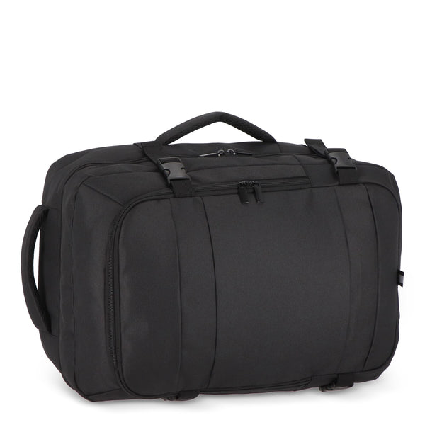 Zaino R-PET 600D per la notte 22L Nero - personalizzabile con logo