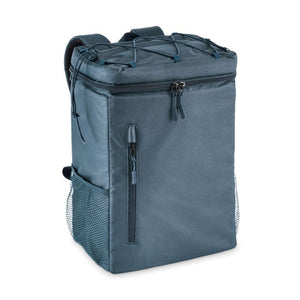 Zaino refrigerante in RPET Blu - personalizzabile con logo