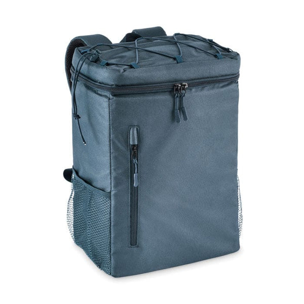 Zaino refrigerante in RPET Blu - personalizzabile con logo