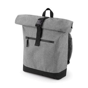 Zaino Roll-Top Fresh grigio / UNICA - personalizzabile con logo