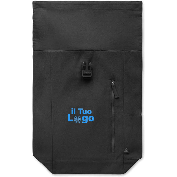 Zaino rolltop 390 gr eco - personalizzabile con logo