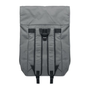 Zaino rolltop in poliestere - personalizzabile con logo