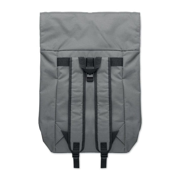 Zaino rolltop in poliestere - personalizzabile con logo