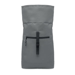 Zaino rolltop in poliestere - personalizzabile con logo