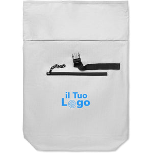 Zaino rolltop in poliestere - personalizzabile con logo