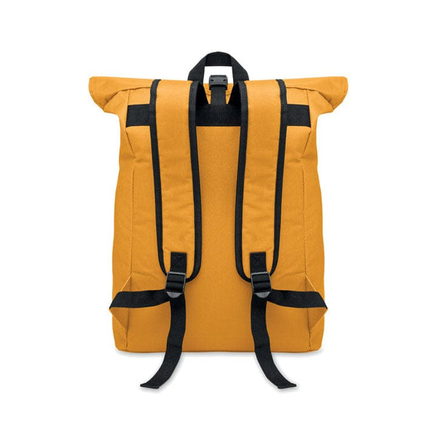 Zaino rolltop in poliestere - personalizzabile con logo