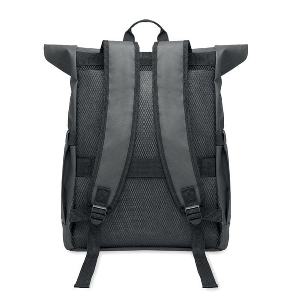 Zaino Rolltop per laptop 600D - personalizzabile con logo