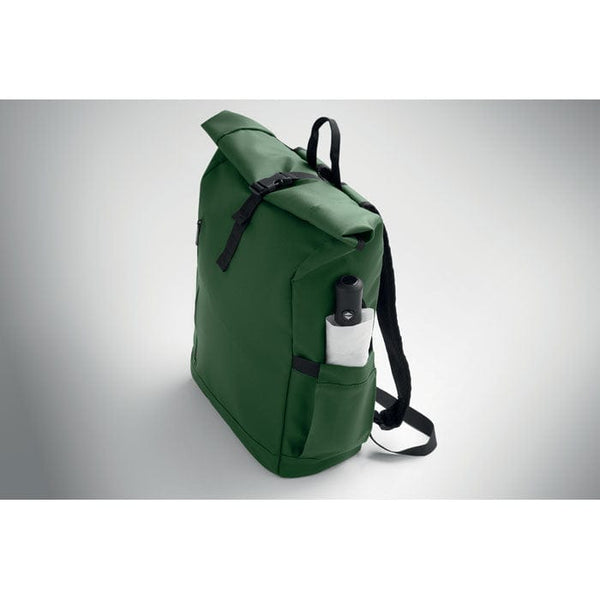 Zaino Rolltop per laptop 600D - personalizzabile con logo