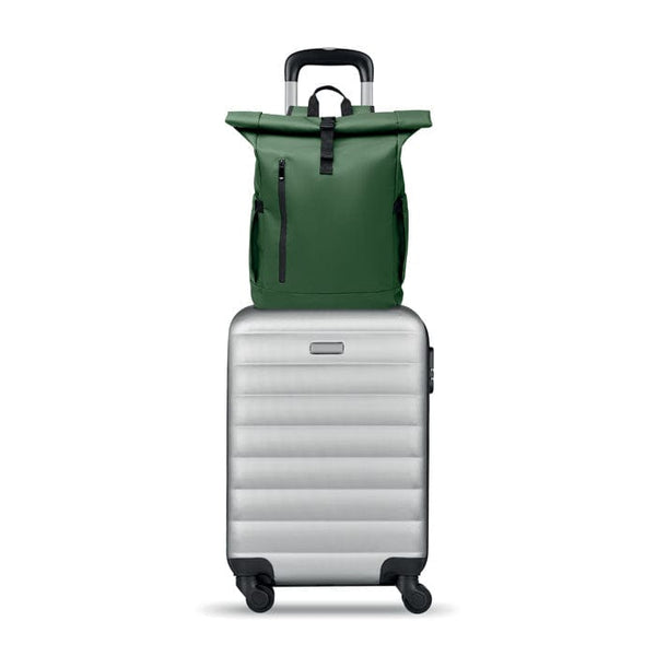 Zaino Rolltop per laptop 600D - personalizzabile con logo