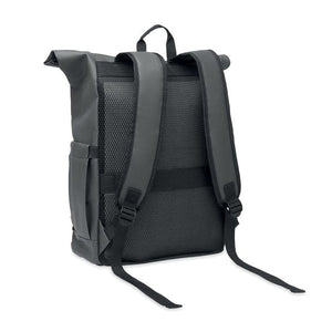 Zaino Rolltop per laptop 600D - personalizzabile con logo