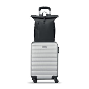 Zaino Rolltop per laptop 600D - personalizzabile con logo