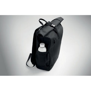 Zaino Rolltop per laptop 600D - personalizzabile con logo